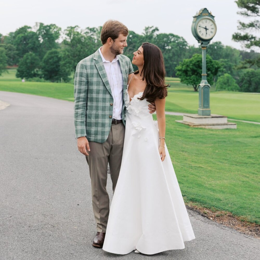 Acler Castleford 3D Floral Plunge A-Line Dress